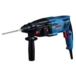 Bosch GBH 220 Professional 3-Function SDS Plus Rotary Hammer (720W) With Drill Bits & Chisels